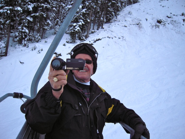 Robert "Scorcese" on the chairlift